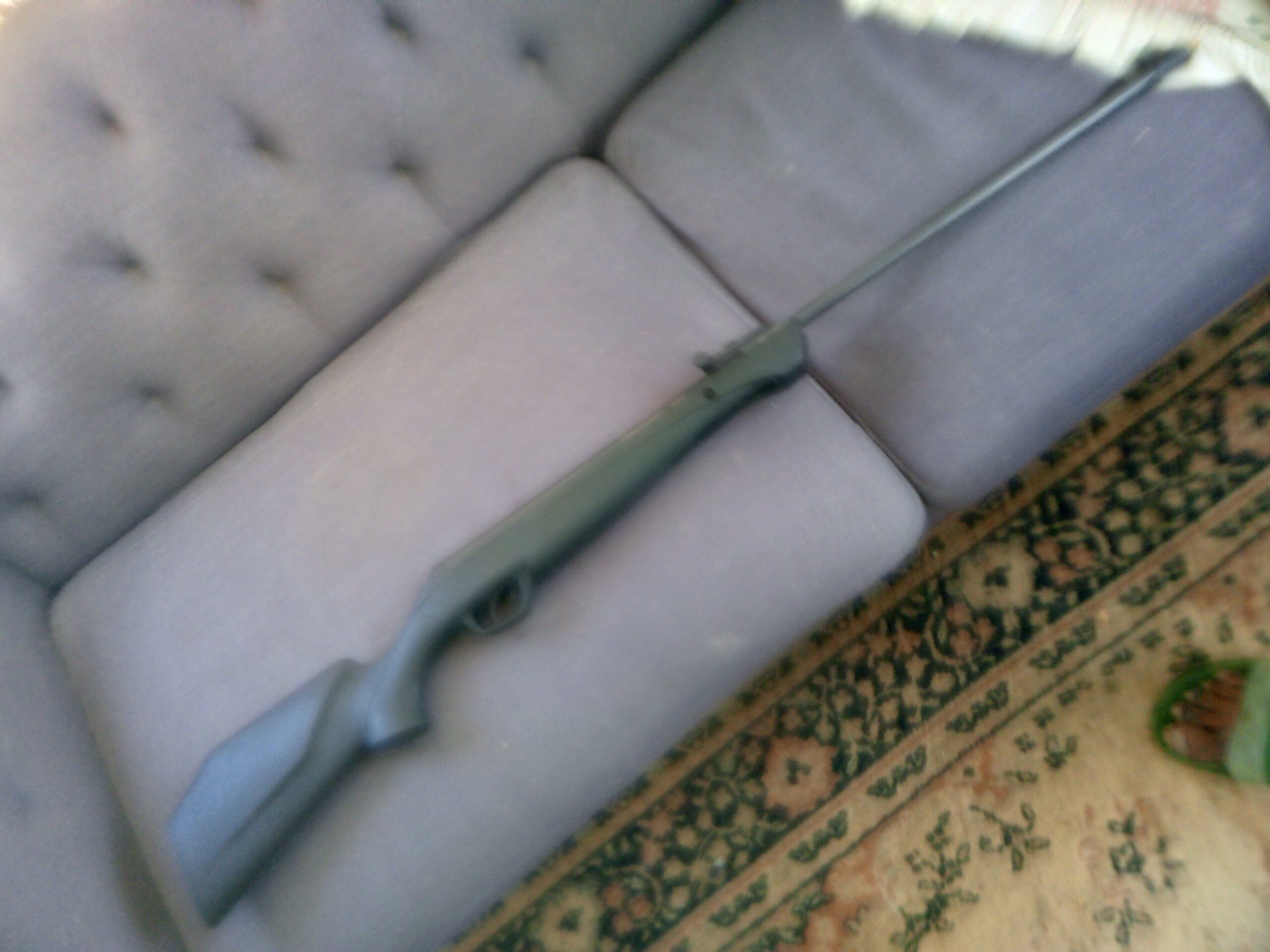SHOCKWAVE 17 CAL AIR RIFLE LIKE NEW