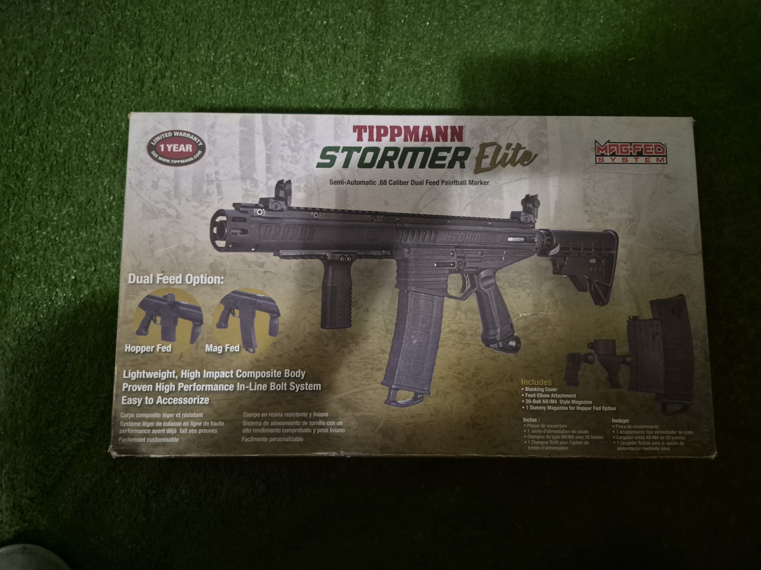 Tippmann Stormer Elite + box & accessories