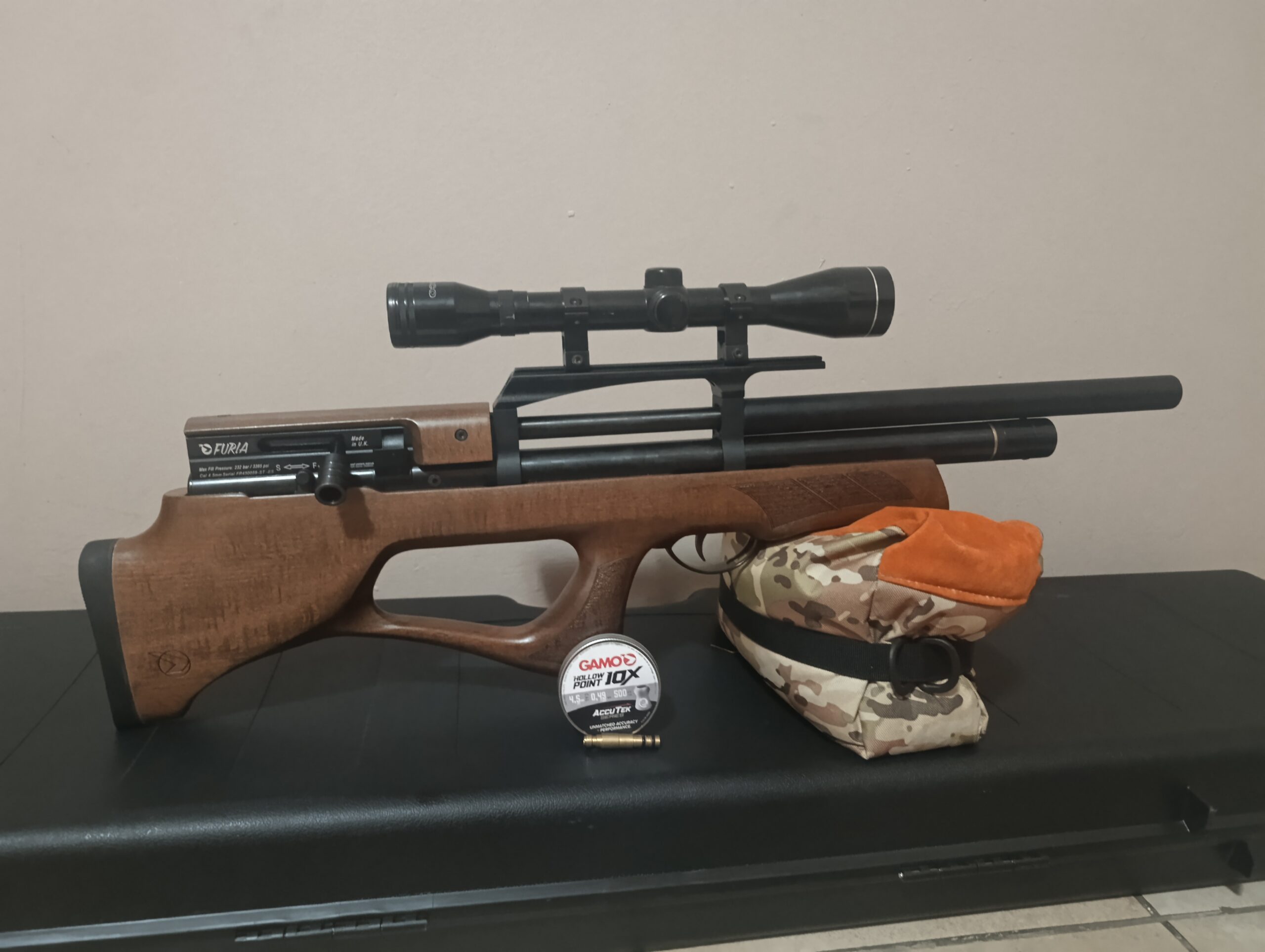 Gamo Furia .177 (4.5mm) PCP Bull PuP 10Shot Bolt Action